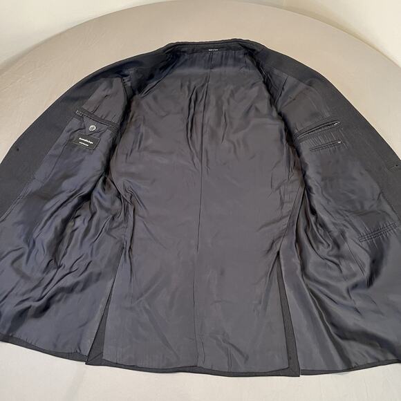 Ermenegildo Zegna Multiseason Blazer 42R (52) Italy Sport Coat Wool Gray READ - Picture 10 of 15